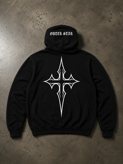 Outerstar Black Hoodie