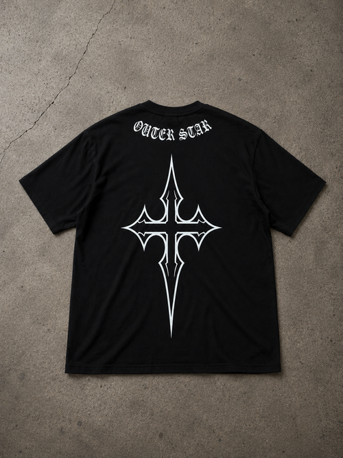 Outerstar Black Baggy T